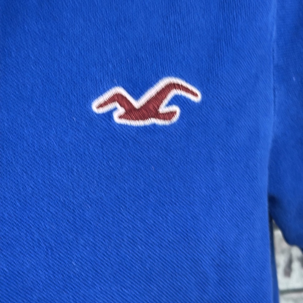 Hollister Blue polo size M - Picture 2 of 6